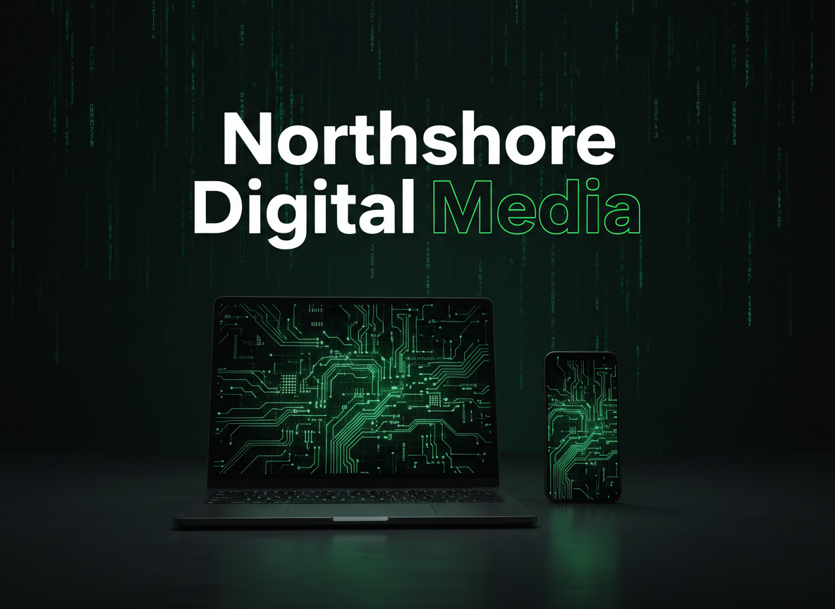 Northshore Digital Media website design for local businesses