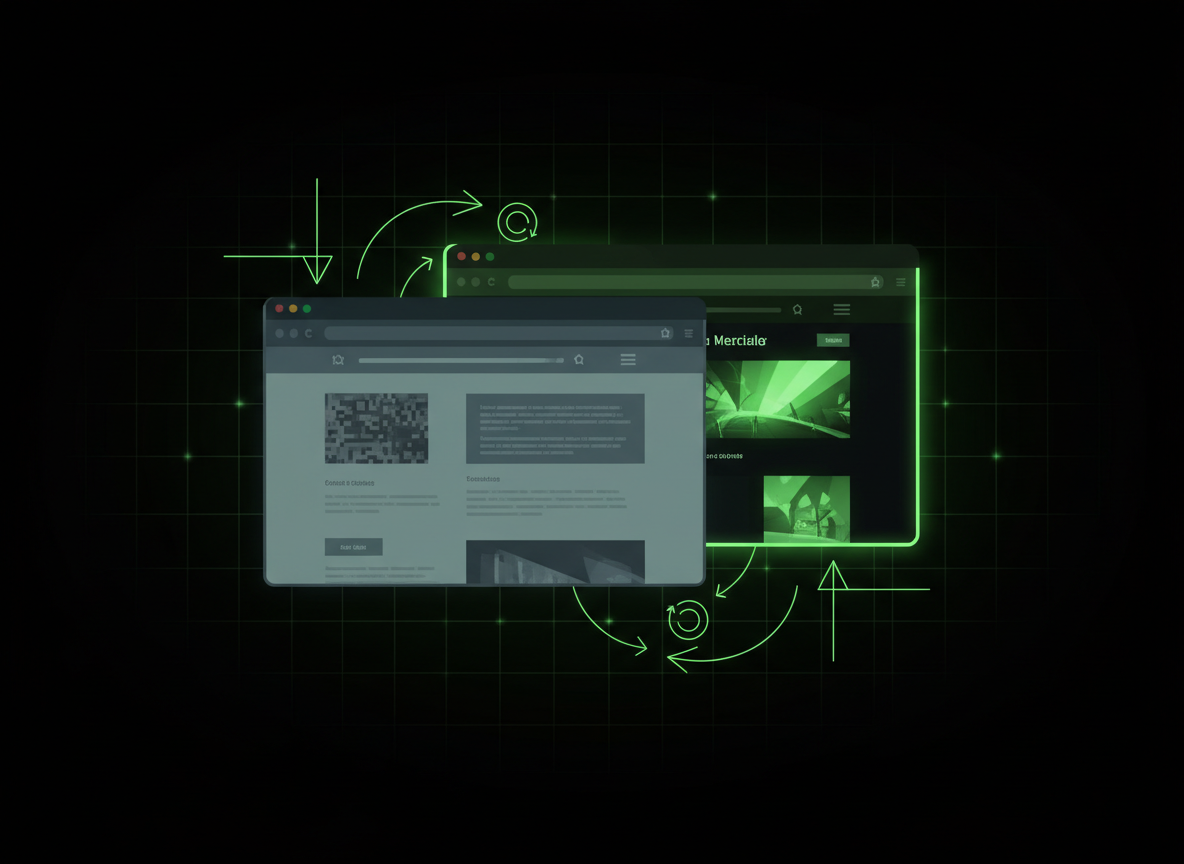 Modern website redesign for local businesses