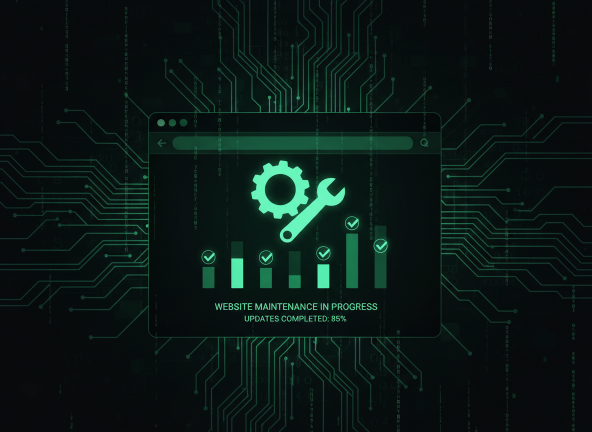 Website maintenance and updates for local businesses