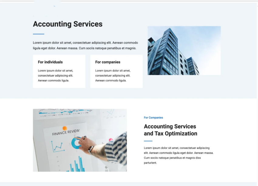 Corporate and professional website design