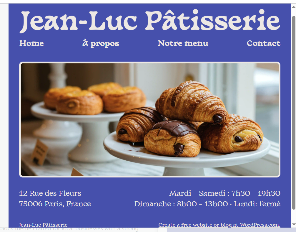 Restaurant and hospitality website design preview with dark Matrix-green tech aesthetic